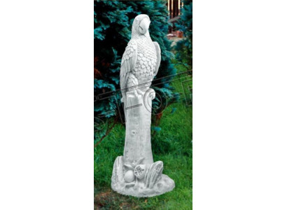 Décoration de jardin Perroquet Patio Pierres Figures Figure Statue décorative
